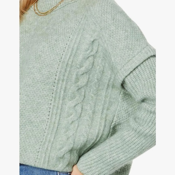 Madewell Kiawah Cable Crew Neck Sweater - Picture 5 of 13